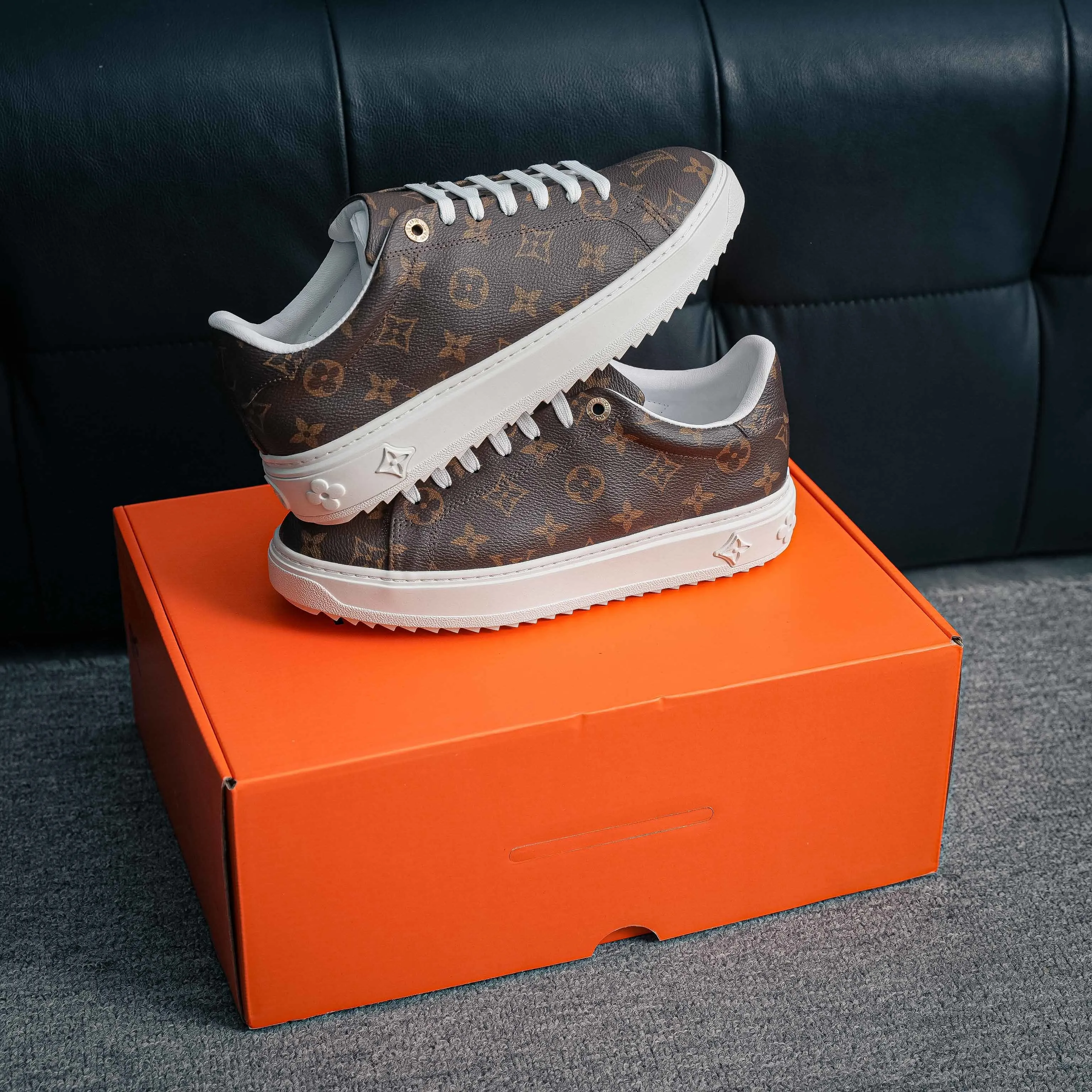 YS Premium Louis Vuitton New Arrival Series LV Time Out Shoes｜ ✦ Shoes ： 、 、 ✦ Classic Monogram ：